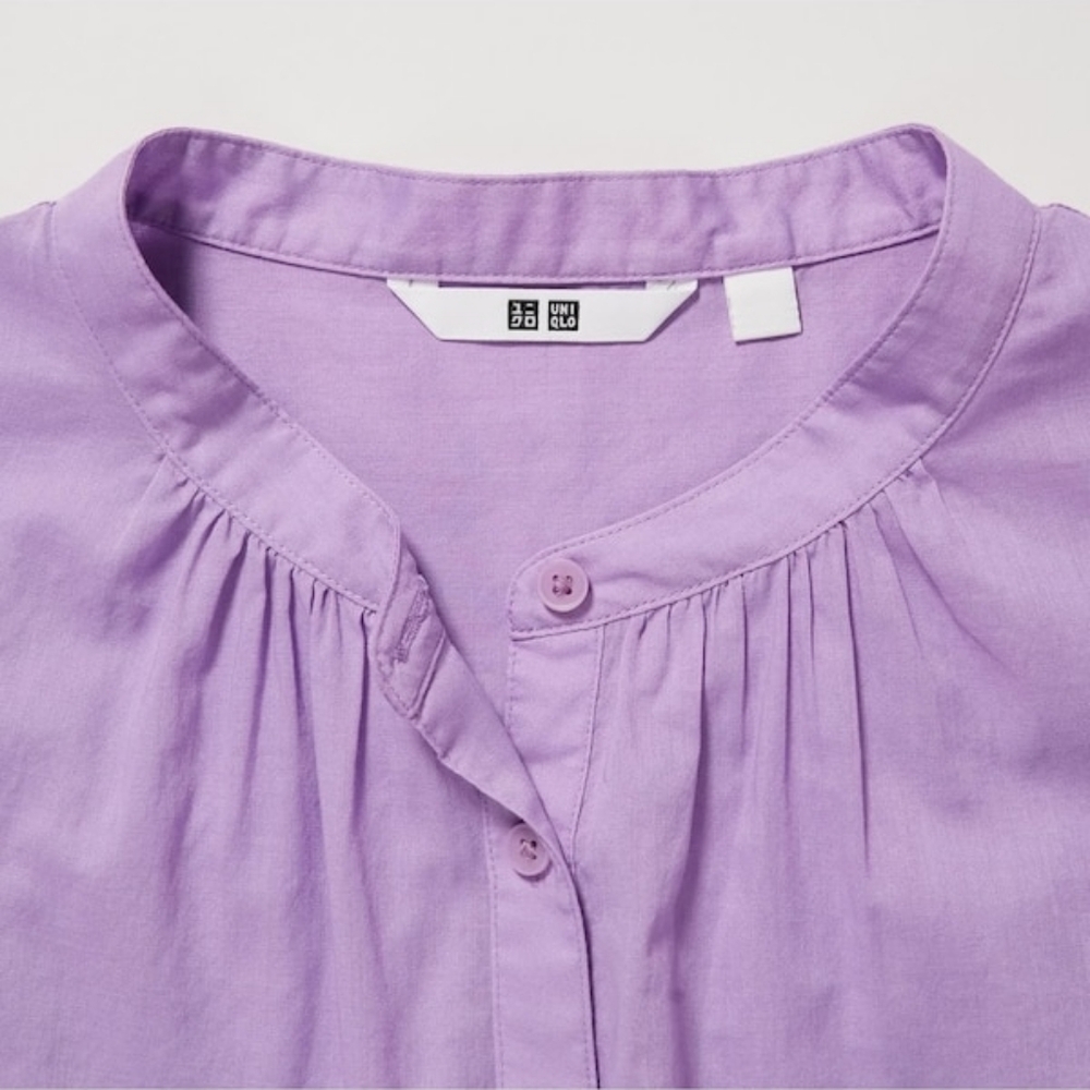 Uniqlo Lilac Blouse